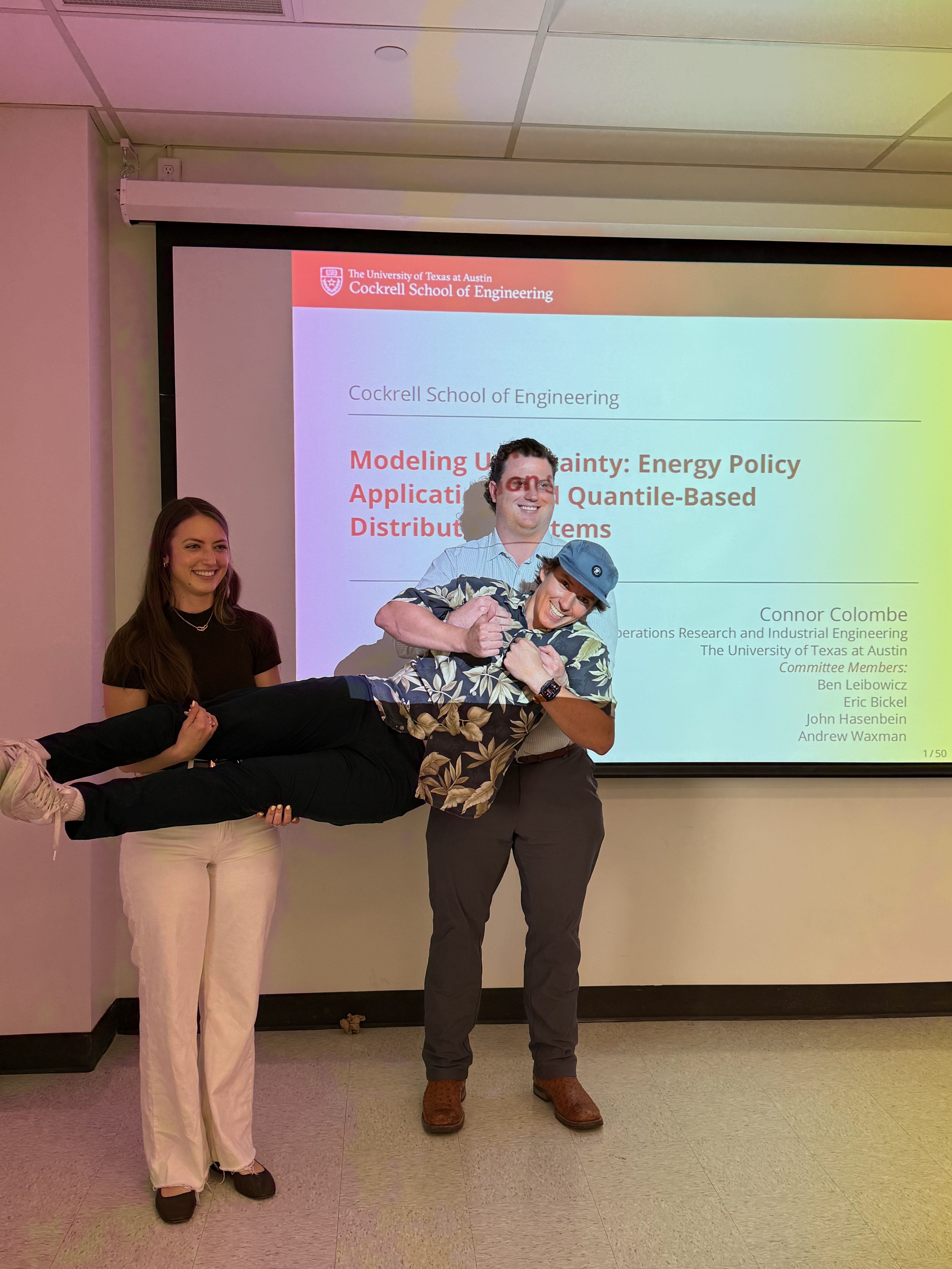 Two of my biggest supporters